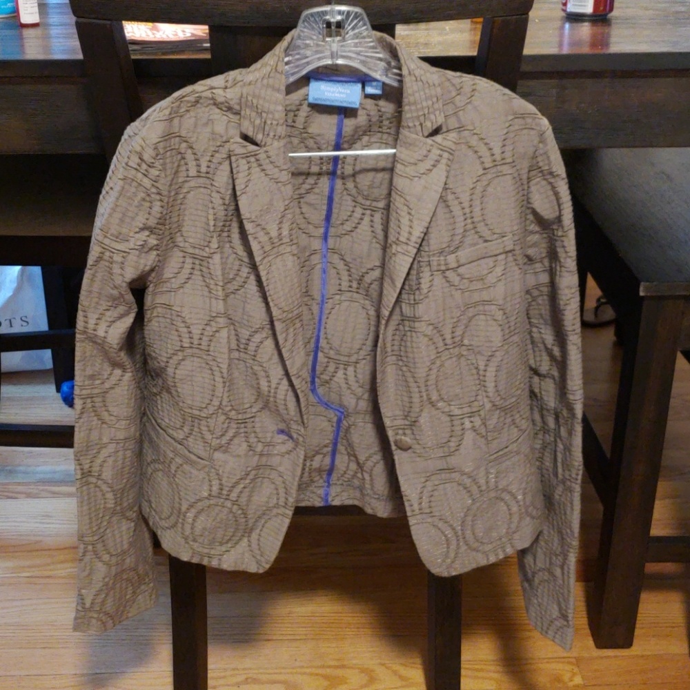 Vera wang dress coat